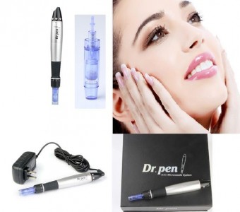 Micro-Derma-Roller-Electric-Microneedles-Derma-Pen-with-12-Needles