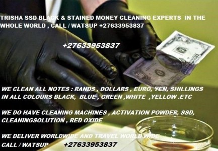 SSD & BLACK NOTES & WASHING MONEY & MACHINES +27633953837